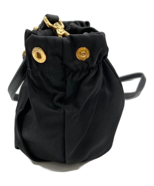 PRADA（プラダ）PRADA (プラダ) ショルダーバッグ ブラックの古着・服飾アイテム