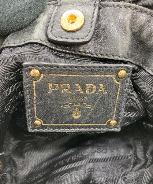 PRADA（プラダ）PRADA (プラダ) ショルダーバッグ ブラックの古着・服飾アイテム
