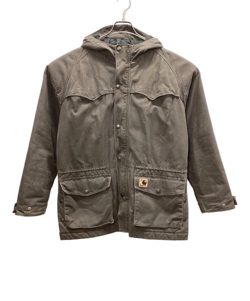 CarHartt（カーハート）CarHartt (カーハート) ダックカバーオール ブラウン サイズ:Mの古着・服飾アイテム