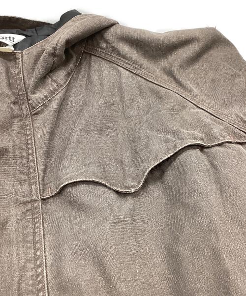 CarHartt（カーハート）CarHartt (カーハート) ダックカバーオール ブラウン サイズ:Mの古着・服飾アイテム