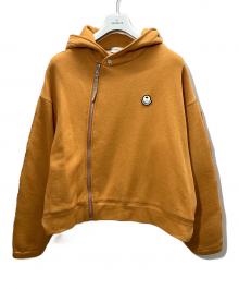 MONCLER×Palm Angels（モンクレール×パーム エンジェルス）の古着「GENIUS 8 DOWN HOODIE(ジーニアス 8 ダウンフーディ)」｜オレンジ