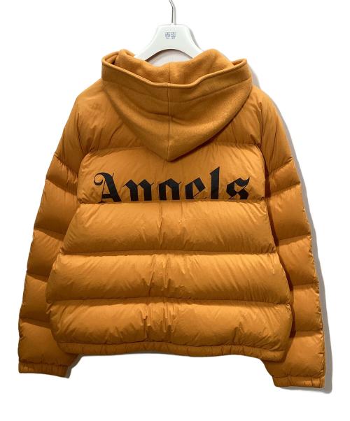 MONCLER（モンクレール）MONCLER (モンクレール) Palm Angels (パーム エンジェルス) GENIUS 8 DOWN HOODIE(ジーニアス 8 ダウンフーディ) オレンジ サイズ:Mの古着・服飾アイテム