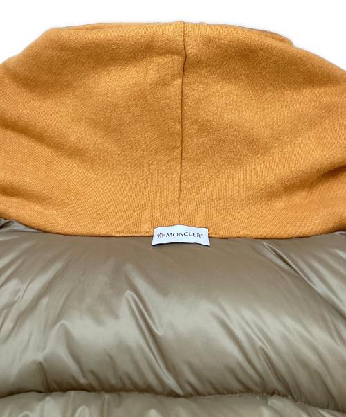 MONCLER（モンクレール）MONCLER (モンクレール) Palm Angels (パーム エンジェルス) GENIUS 8 DOWN HOODIE(ジーニアス 8 ダウンフーディ) オレンジ サイズ:Mの古着・服飾アイテム
