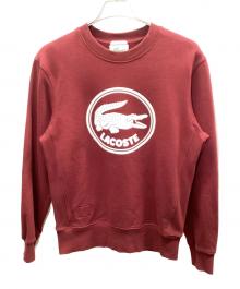 LACOSTE（ラコステ）の古着「スウェット」｜ブラウン