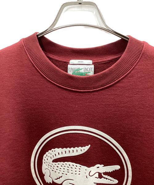 LACOSTE（ラコステ）LACOSTE (ラコステ) スウェット ブラウン サイズ:Sの古着・服飾アイテム