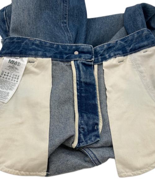 MM6 Maison Margiela（エムエムシックスメゾンマルジェラ）MM6 Maison Margiela (エムエムシックスメゾンマルジェラ) デニムパンツ インディゴ サイズ:40の古着・服飾アイテム