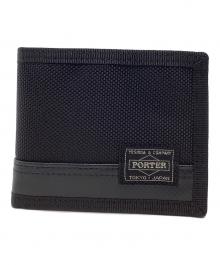 PORTER（ポーター）の古着「HEAT  WALLET 2つ折り財布」｜ブラック