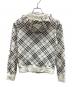 BURBERRY BLUE LABEL (バーバリーロンドンブルーレーベル) BURBERRY　ブルーレーベル ジップアップパーカー ホワイト サイズ:38：10000円