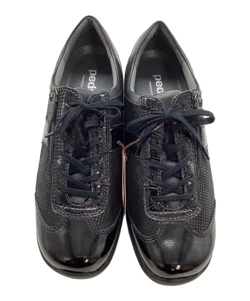 pedala（ペダラ）pedala (ペダラ) pedala ウォーキングシューズ ブラック サイズ:23cmの古着・服飾アイテム