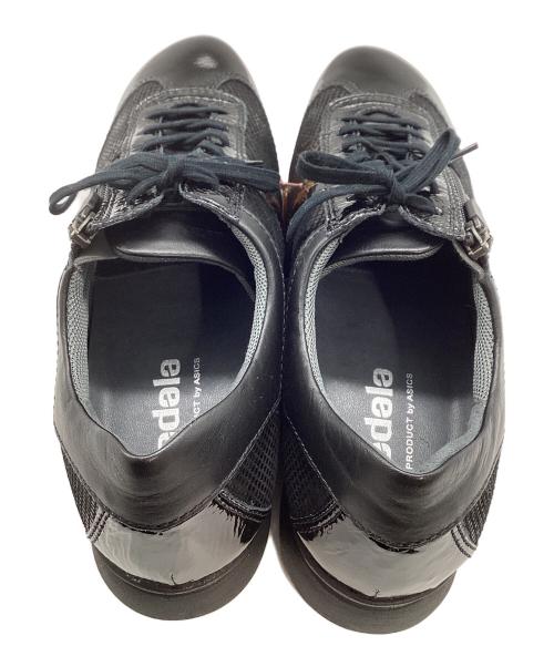 pedala（ペダラ）pedala (ペダラ) pedala ウォーキングシューズ ブラック サイズ:23cmの古着・服飾アイテム