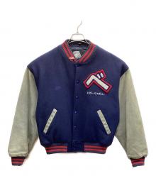 NIKE（ナイキ）の古着「スタジャン」｜ネイビー×グレー