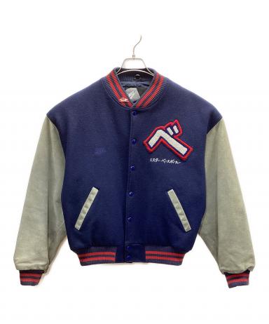 NIKEスタジャンXL新品未使用 中古・古着通販】NIKE (ナイキ) スタジャン ネイビー×グレー サイズ:M