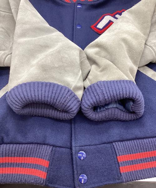 NIKE（ナイキ）NIKE (ナイキ) スタジャン ネイビー×グレー サイズ:Mの古着・服飾アイテム