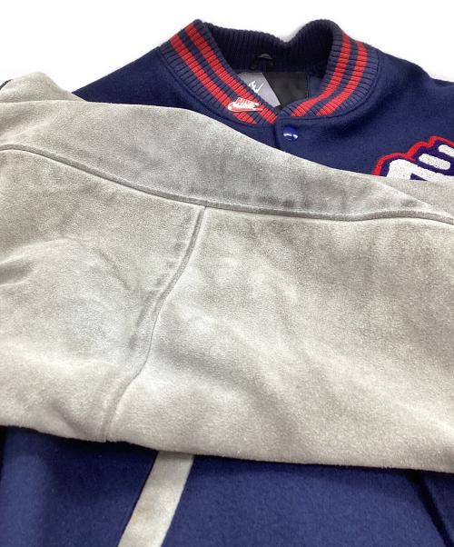 NIKE（ナイキ）NIKE (ナイキ) スタジャン ネイビー×グレー サイズ:Mの古着・服飾アイテム