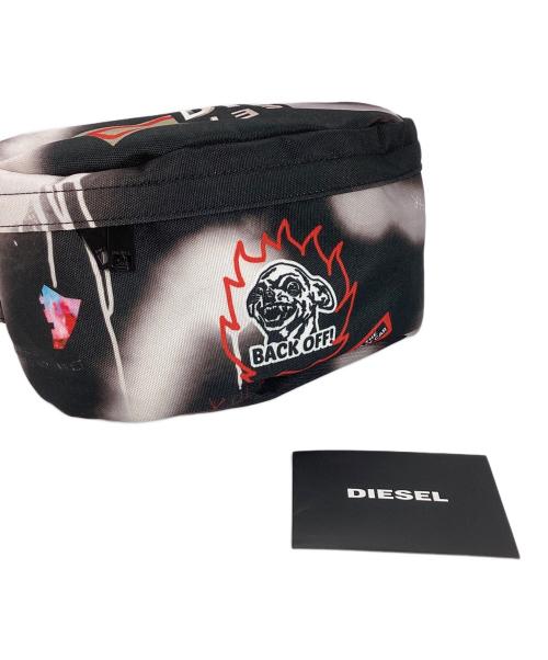 DIESEL（ディーゼル）DIESEL (ディーゼル) DIESEL　ボディーバッグ ブラックの古着・服飾アイテム
