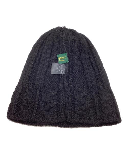 Hysteric Glamour（ヒステリックグラマー）Hysteric Glamour (ヒステリックグラマー) WARREN SCOTT (ウォーレンスコット) ニットキャップ ブラックの古着・服飾アイテム
