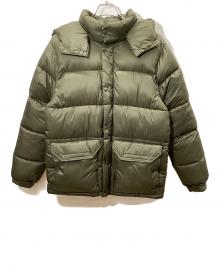 THE NORTH FACE（ザ ノース フェイス）の古着「キャンプシェラショートダウンジャケット」｜カーキ