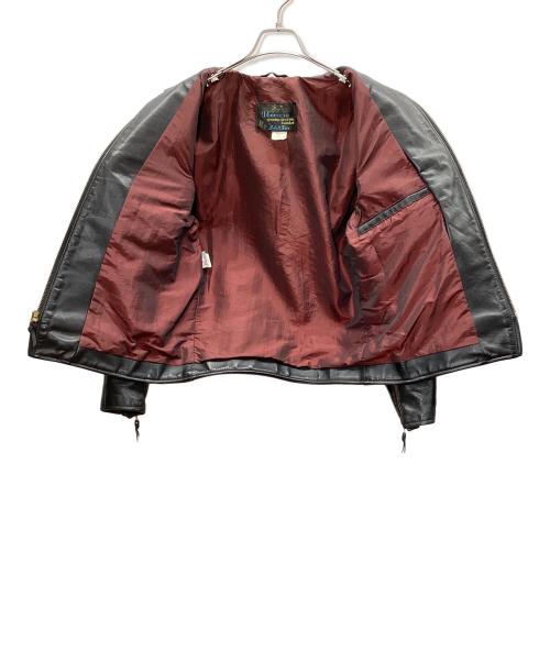 Schott（ショット）Schott (ショット) レザージャケット ブラック サイズ:36の古着・服飾アイテム