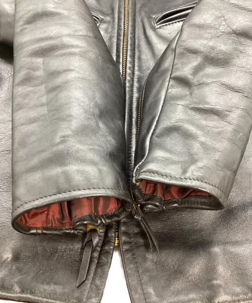 Schott（ショット）Schott (ショット) レザージャケット ブラック サイズ:36の古着・服飾アイテム