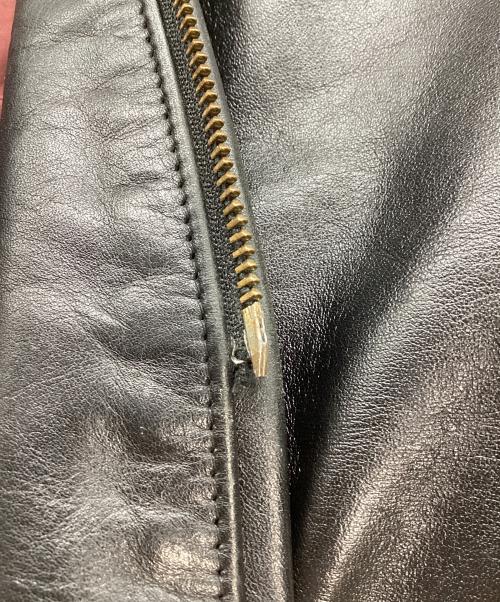 Schott（ショット）Schott (ショット) レザージャケット ブラック サイズ:36の古着・服飾アイテム