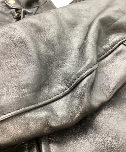 Schott（ショット）Schott (ショット) レザージャケット ブラック サイズ:36の古着・服飾アイテム