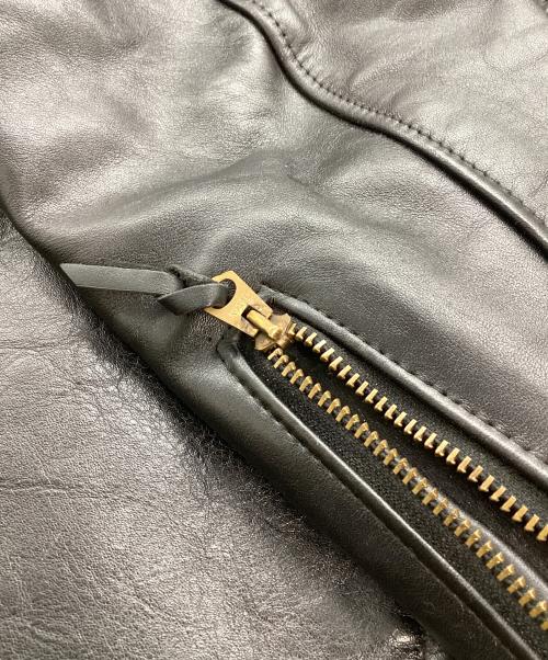 Schott（ショット）Schott (ショット) レザージャケット ブラック サイズ:36の古着・服飾アイテム