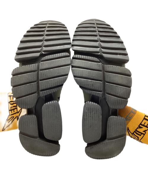 VETEMENTS（ヴェトモン）VETEMENTS (ヴェトモン) REEBOK (リーボック) SOCK RUNNER イエロー×カーキ サイズ:28の古着・服飾アイテム