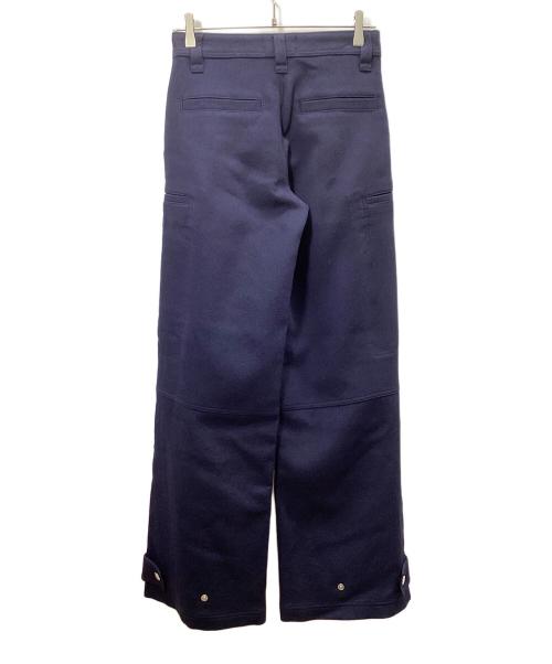 ami（アミ）ami (アミ) ワイドレッグカーゴパンツ ネイビー サイズ:XXS 未使用品の古着・服飾アイテム