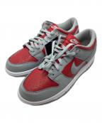NIKEナイキ）の古着「Dunk Low "Varsity Red and Silver" ダンク ロー "ヴァーシティ レッド アンド シルバー"」｜グレー×レッド