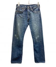 LEVI'S（リーバイス）の古着「ダメージ加工デニムパンツ」｜ブルー