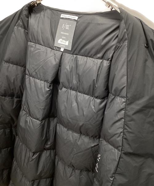 F/CE.（エフシーイー）F/CE. (エフシーイー) NANGA (ナンガ) NEW COLLARLESS LONG COAT ブラック サイズ:Sの古着・服飾アイテム