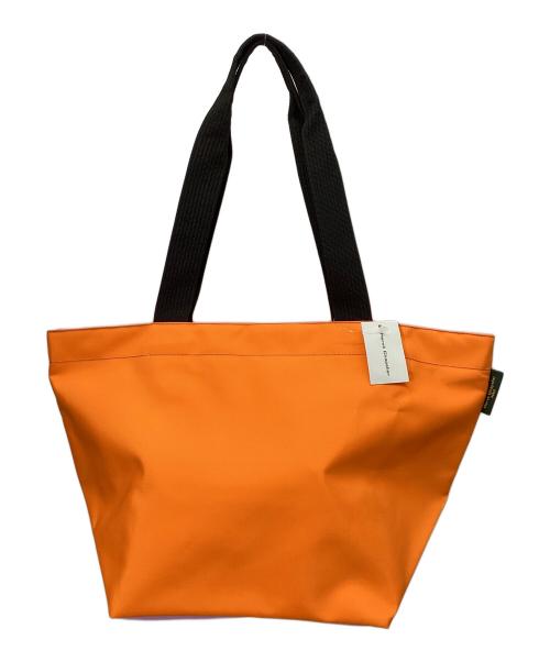 Herve Chapelier（エルベシャプリエ）Herve Chapelier (エルベシャプリエ) 舟型トートバッグ オレンジの古着・服飾アイテム