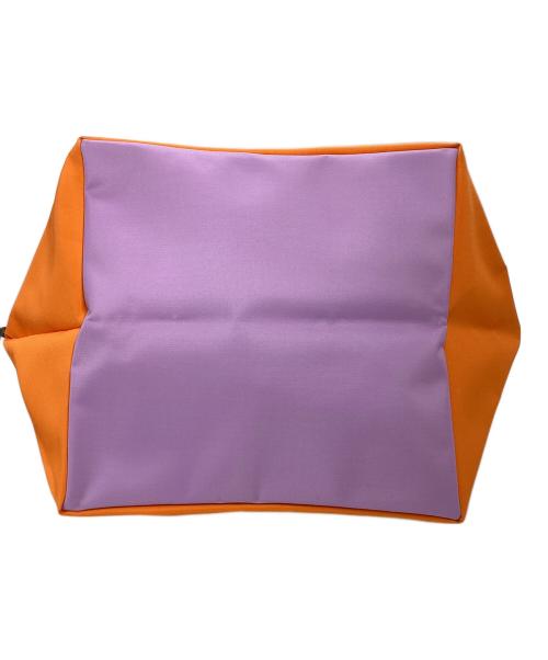 Herve Chapelier（エルベシャプリエ）Herve Chapelier (エルベシャプリエ) 舟型トートバッグ オレンジの古着・服飾アイテム