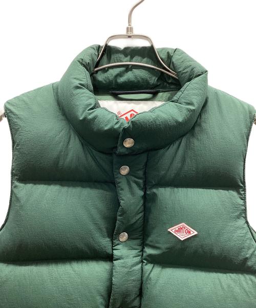 DANTON（ダントン）DANTON (ダントン) ダウンベスト グリーン サイズ:Sの古着・服飾アイテム