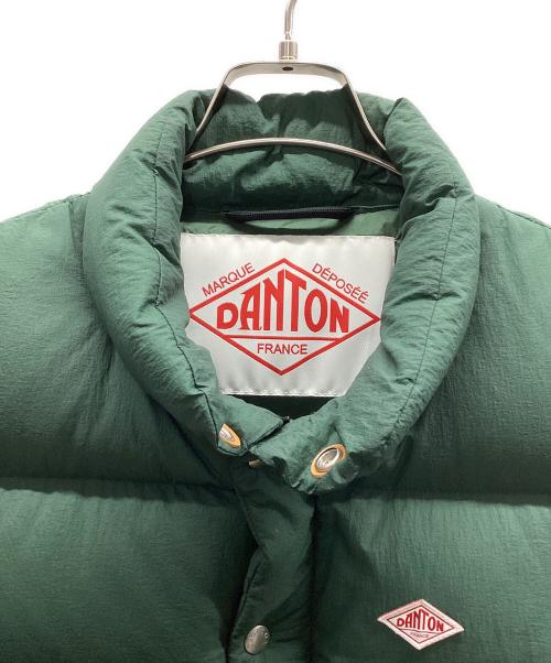 DANTON（ダントン）DANTON (ダントン) ダウンベスト グリーン サイズ:Sの古着・服飾アイテム