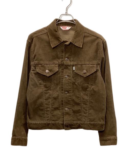 LEVI'S（リーバイス）LEVI'S (リーバイス) コーデュロイジャケット ブラウン サイズ:44の古着・服飾アイテム