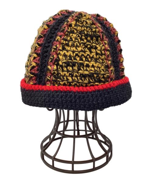 nicholas daley（ニコラス デイリー）NICHOLAS DALEY (ニコラス デイリー) HAND CROCHET BUCKET ネイビーの古着・服飾アイテム