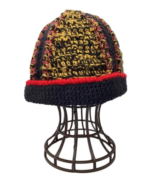 nicholas daley（ニコラス デイリー）NICHOLAS DALEY (ニコラス デイリー) HAND CROCHET BUCKET ネイビーの古着・服飾アイテム