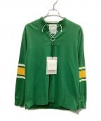 BLACKBIRDブラックバード）の古着「ラガーシャツ」｜グリーン