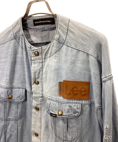 mercibeaucoup（メルシーボークー）mercibeaucoup (メルシーボークー) LEE (リー) デニムブルゾン ライトブルー サイズ:Sの古着・服飾アイテム