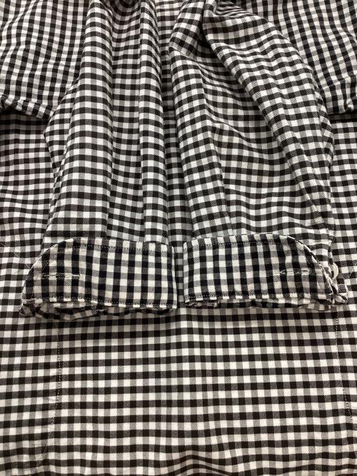 DANTON（ダントン）DANTON (ダントン) 長袖シャツ ブラック×ホワイト サイズ:36の古着・服飾アイテム