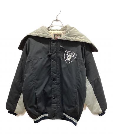 【希少】レイダース　RAIDERS ナイロンジャケット　刺繍　Lサイズ 中古・古着通販】NFL RAIDERS (レイダース) 刺繍中綿ジャケット