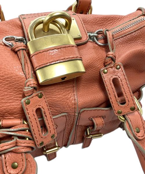 Chloe（クロエ）Chloe (クロエ) パディントンハンドバッグ オレンジの古着・服飾アイテム