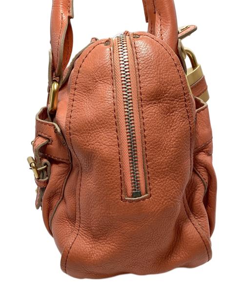 Chloe（クロエ）Chloe (クロエ) パディントンハンドバッグ オレンジの古着・服飾アイテム
