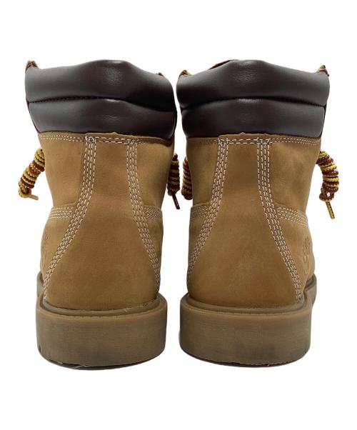 Timberland（ティンバーランド）Timberland (ティンバーランド) Linden Woods 6-Inch Waterproof Boot（リンデン ウッド 6インチ レースアップ ウォータープルーフ ブーツ） ブラウン×ベージュ サイズ:24の古着・服飾アイテム
