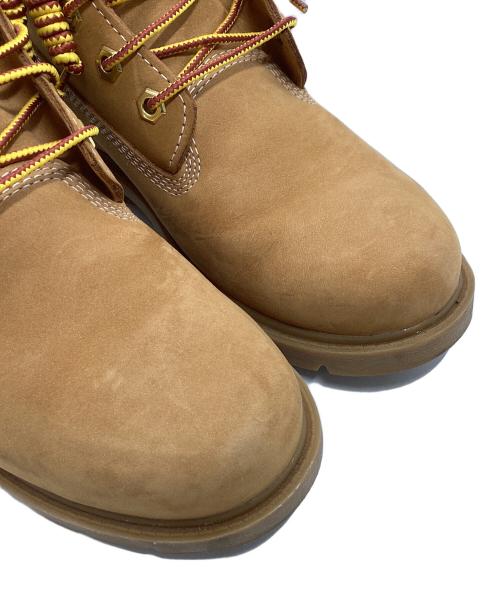 Timberland（ティンバーランド）Timberland (ティンバーランド) Linden Woods 6-Inch Waterproof Boot（リンデン ウッド 6インチ レースアップ ウォータープルーフ ブーツ） ブラウン×ベージュ サイズ:24の古着・服飾アイテム