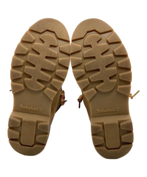 Timberland（ティンバーランド）Timberland (ティンバーランド) Linden Woods 6-Inch Waterproof Boot（リンデン ウッド 6インチ レースアップ ウォータープルーフ ブーツ） ブラウン×ベージュ サイズ:24の古着・服飾アイテム
