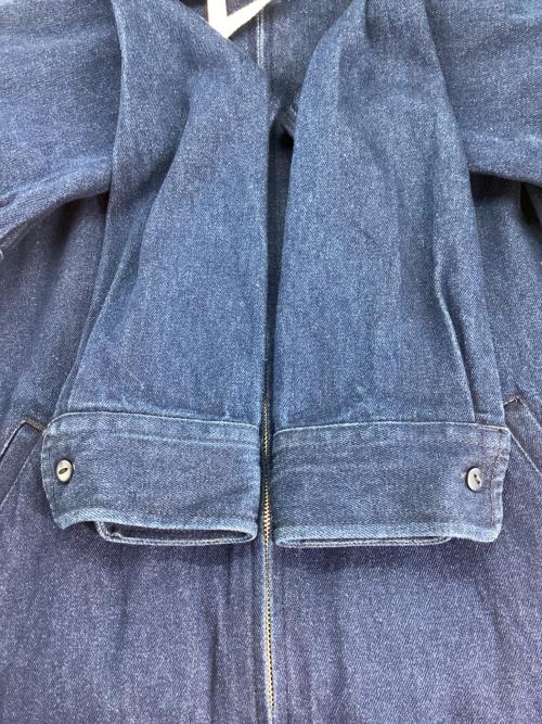 stussy（ステューシー）stussy (ステューシー) デニムジップパーカー インディゴ サイズ:Sの古着・服飾アイテム