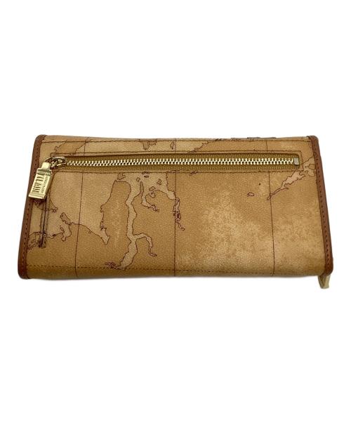 PRIMA CLASSE（プリマクラッセ）PRIMA CLASSE (プリマクラッセ) PRIMA CLASSE　W026 6000　長財布　ブラウン系　世界地図柄の古着・服飾アイテム
