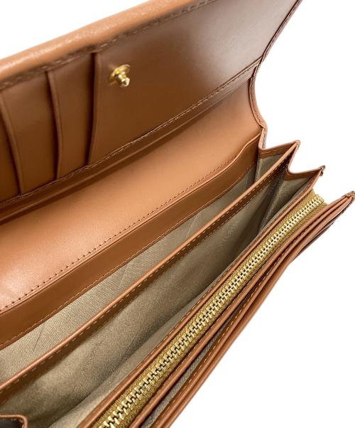 PRIMA CLASSE（プリマクラッセ）PRIMA CLASSE (プリマクラッセ) PRIMA CLASSE　W026 6000　長財布　ブラウン系　世界地図柄の古着・服飾アイテム